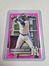 Richard Matic 1st Bowman 2025 Bowman  #BP-71  Yankees 008/175