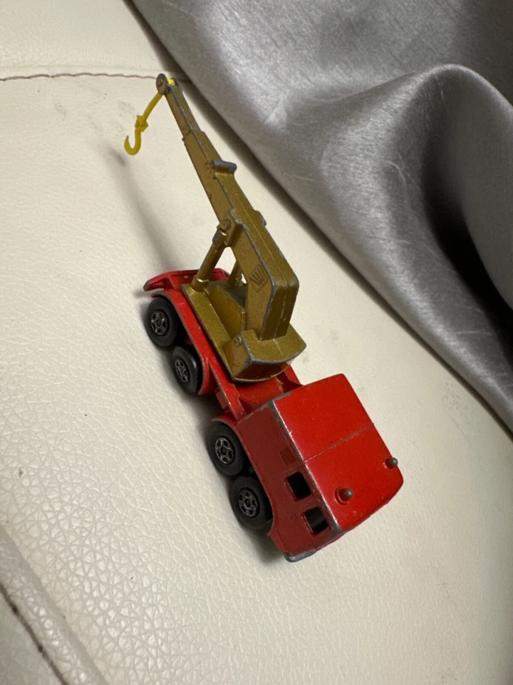 Grúa Lesney Matchbox Superfast MB30-A Faun 8 ruedas oro rojo Foto 4 de 4