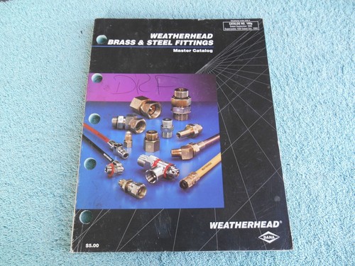 WEATHERHEAD BRASS & STEEL FITTINGS 1995 PRODUCT MASTER CATALOG 216 PAGES. - 第 1/9 張圖片