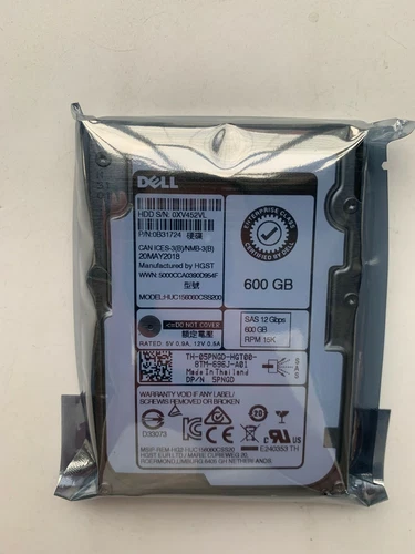 DELL 5PNGD 05PNGD HUC1560CSS200 600GB 15K 12Gbps SAS 2.5" 硬盘- - Bild 1 von 5