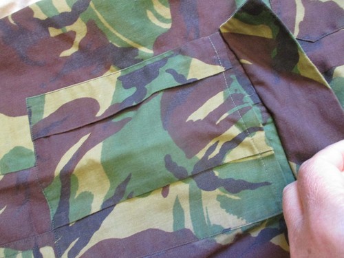 PANTALONES DE COMBATE TROPICALES SELVA RAROS HECHOS A MEDIDA tipo antiguo 80S DPM estampado fallido - Imagen 18 de 20