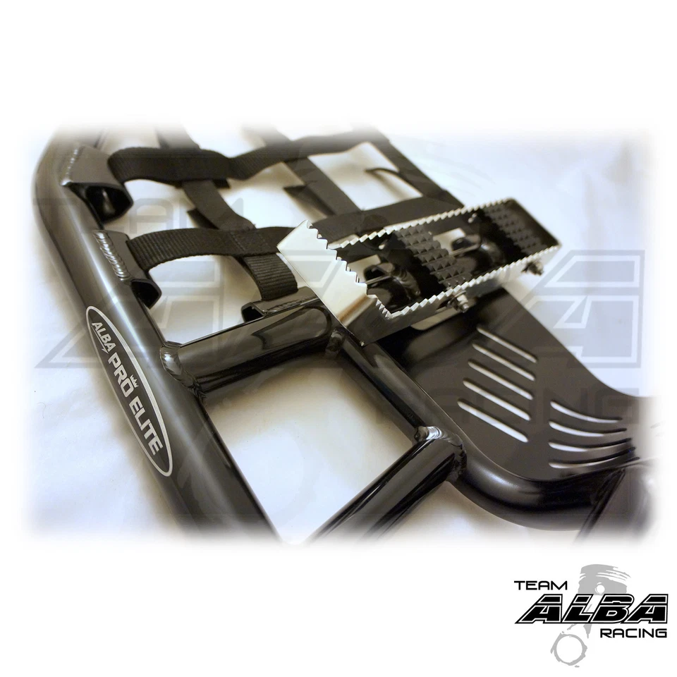 Yamaha Raptor 660  Nerf Bars  Pro Peg Heel Gaurds  Alba Racing  203 t7 BB - Image 2 of 2