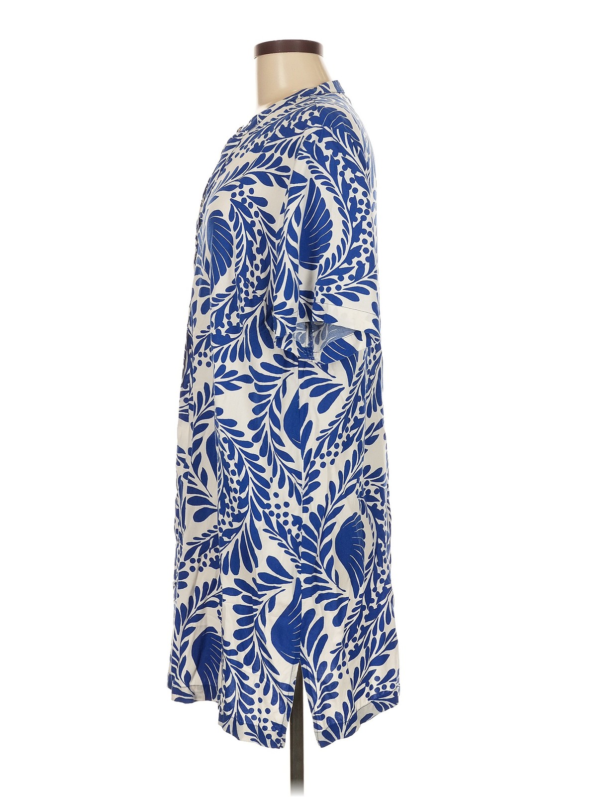 H&M Women Blue Casual Dress M thumbnail 4