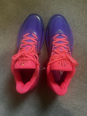 ANTA KAI 3 Men's Pink Purple Golden Basketball Shoes