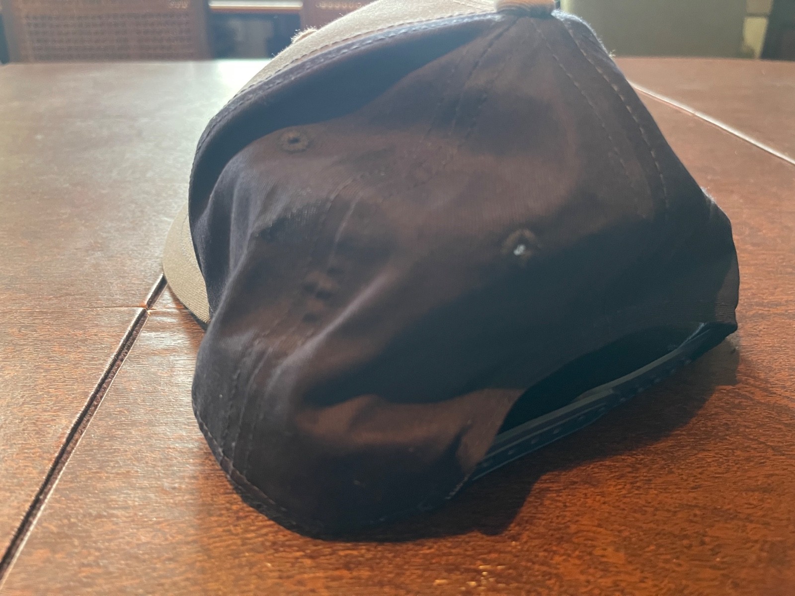 Vortex Gray Blue Logo Snapback hat - image 2