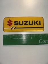 SUZUKI Racing Motorcycles Motorsports - Embroidered Iron-On Patch