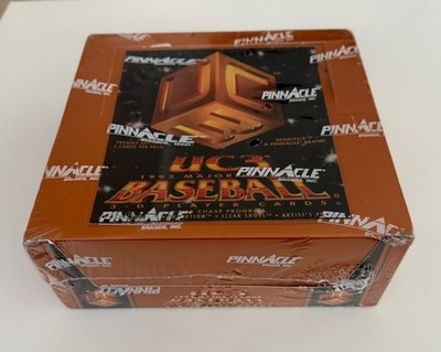 1995 Pinnacle UC3-D Factory Sealed Premier Baseball Box of 36 Unopen Packs.