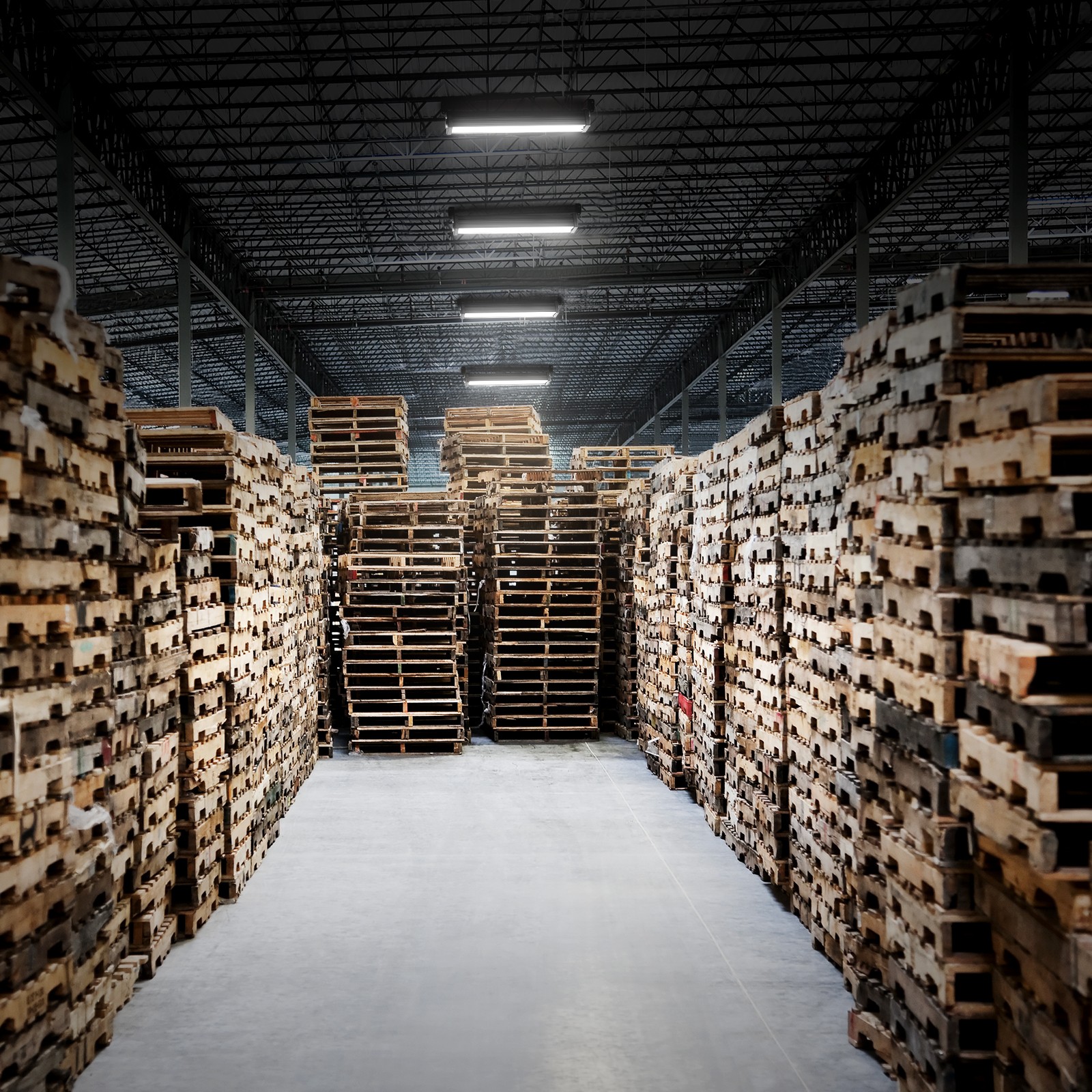 50W LED Linear Flood Light,6000LM 5700K Daylight White for Warehouse,Garage,Shop