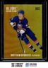 2025-26 Upper Deck Allure Color Flow Orange/Yellow Matthew Schaefer RC #CF-MS