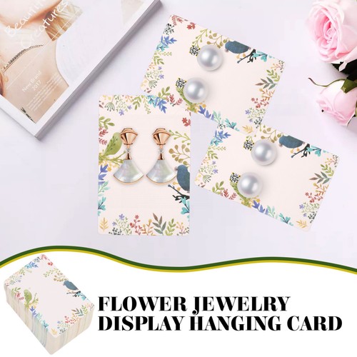 100 Pcs Necklace Display Card Jewelry Cards for Selling Packaging - Picture 4 of 12