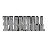 BlueSpot Metrisch 1.3Cm Aufnahme, Tief Buchse Satz 9 Teile Einzel Sechskant B/