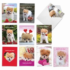 10 Valentine's Day Card Pack w/Envelopes - Boo My Valentine NobleWorks