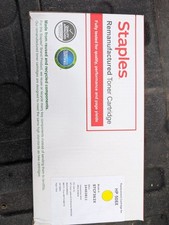 New Open Box HP 508X High Yield Yellow REMAN LaserJet Toner Cartridge, CF362X