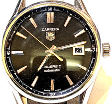 Tag Heuer Carrera Calibre 5 Mens Watch Automatic Model WAR211A