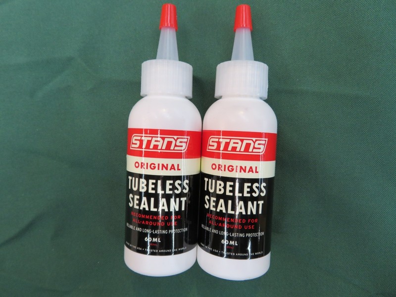 Stans No Tubes 2oz (60ml) Bottles Tubeless Bike Tire Sealant Two (2) Pack
