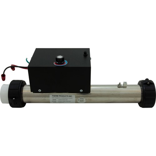 Heater, FloThru, Aquatemp, 15" x 2", 230v, 5.5kW - Picture 2 of 5
