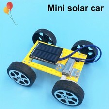 Solar Powered Car Kit STEM Educational Science Project DIY Toy Kids Learning Aid