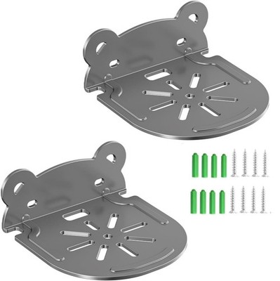 Security Camera Mount Bracket 2 Sets Steel L-Shaped Universal Dome Turret CCTV