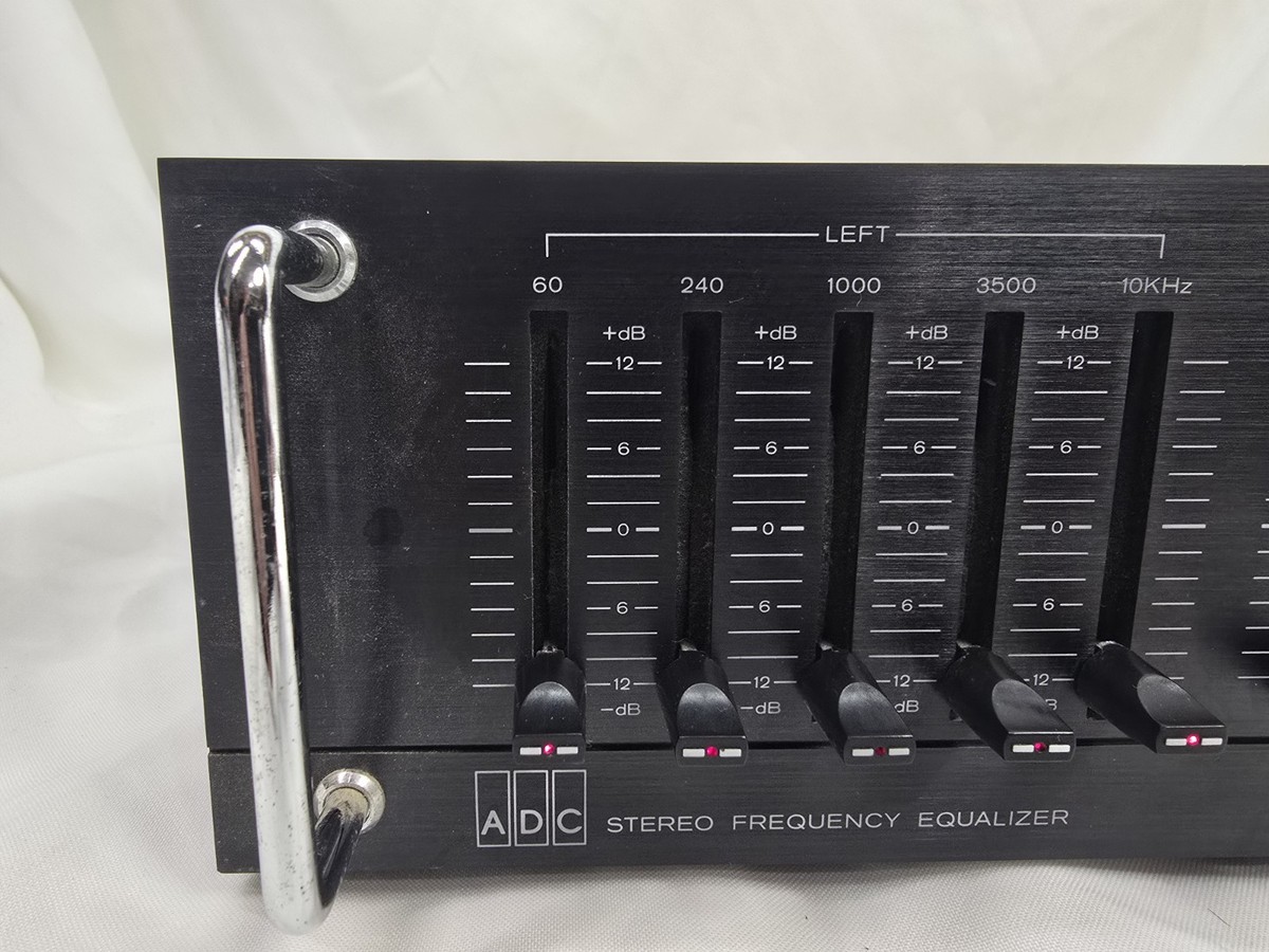 Vintage ADC Sound Shaper One Stereo Frequency Equalizer Model SS-1