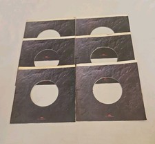 45 RPM 7" RECORD SLEEVES CO. SLEEVE 6 PACK SEE PHOTO Capitol Records SLV392