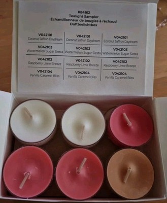 Partylite - Teelichtbox - P84162 - Coconut, Watermelone, Rasberry, Vanilla