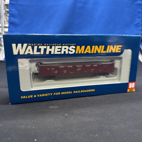GÓNDOLA WALTHERS MAINLINE #910-5675 40' 50 TONELADAS FONDO CAÍDA - CNW #24796 HO A6A | Zustand: New