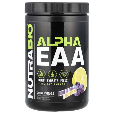 Alpha EAA, Blueberry Lemonade, 0.87 lb (395 g)
