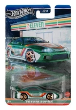 Hot Wheels Silver Series Seven Eleven Toyota Supra Exclusive 7/11