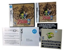 NO GAME Zelda Phantom Hourglass DS Case and Manual W/inserts ONLY