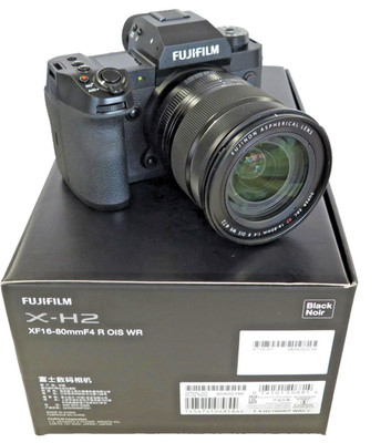 FUJIFILM X-H2  40MP Mirrorless Camera with XF16-80mm F4 OIS WR Shutter Count ''0''