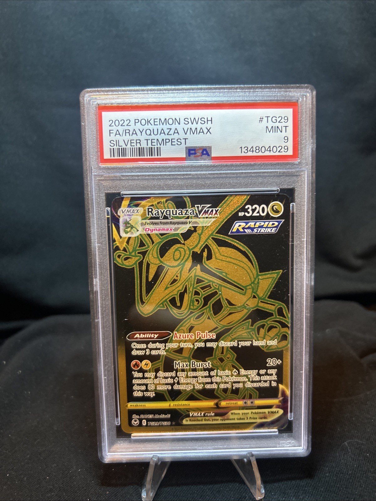 Rayquaza VMAX (Secret) TG29/TG30 Swsh12: Sword & Shield - Silver Tempest Trainer Gallery Holo