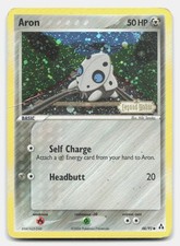 Aron 48/92 Common Legend Maker Pokemon Reverse Holo MP/HP STAMPED on eBay