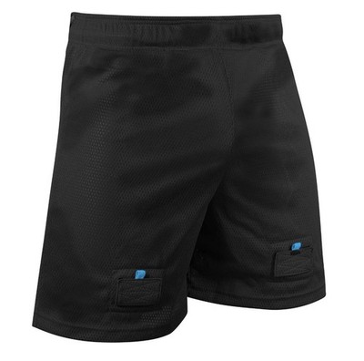 Adult Small Champro Sports Rink Textured Polyester Mesh Shorts Black