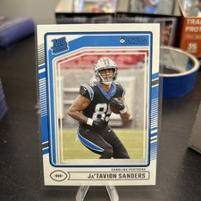 2024 DONRUSS FOOTBALL RATED ROOKIE JATAVION SANDERS