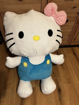 hello Kitty In Blau Ca. 90cm XXL