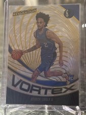 🏀 2023–24 Panini Revolution Vortex Fractal #18 – Dereck Lively II RC
