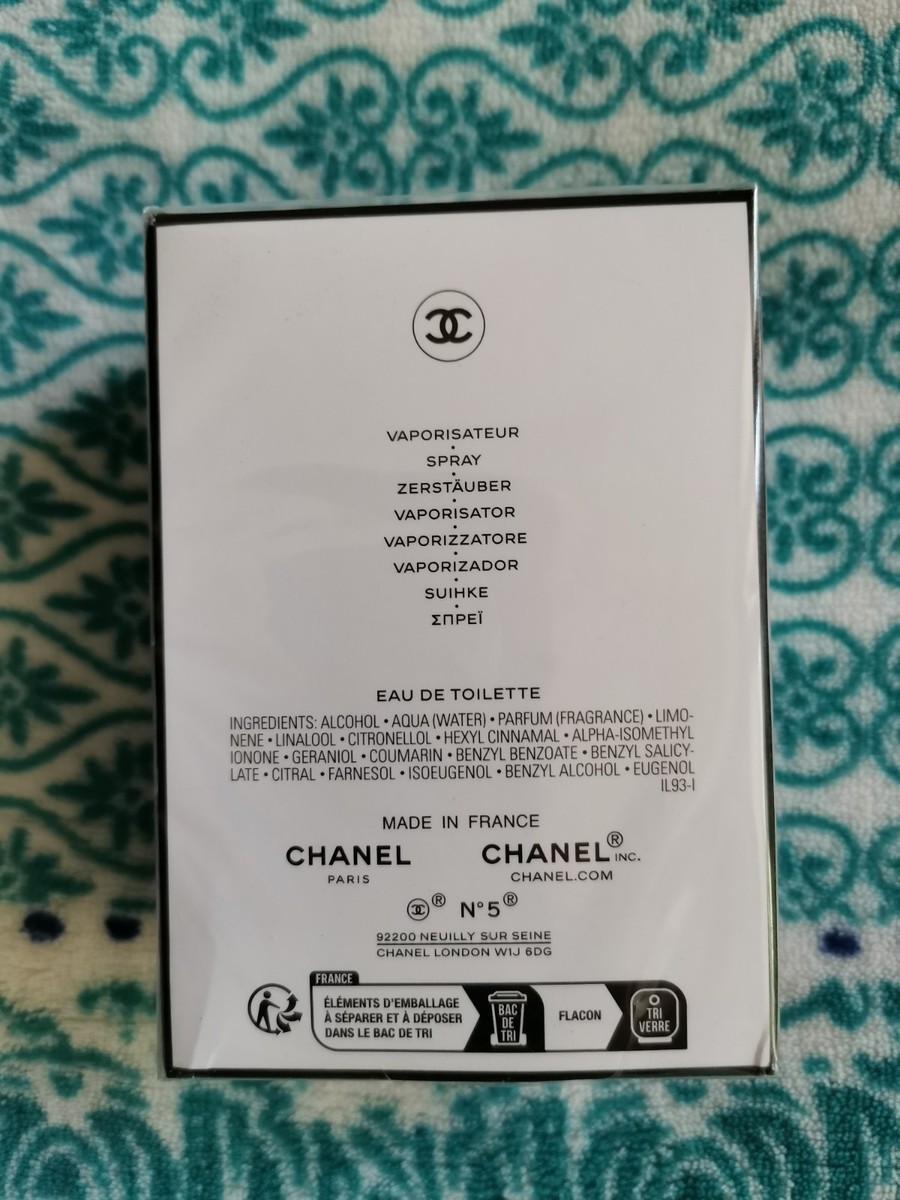 新品未開封 N°5 L'EAU CHANEL ミステリーボックス NEW CHANEL N°5 L'EAU 