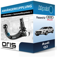 Oris AnhäNgekupplung Abnehmbar Passend für Audi Q2 06.2016-Jetzt Neuware