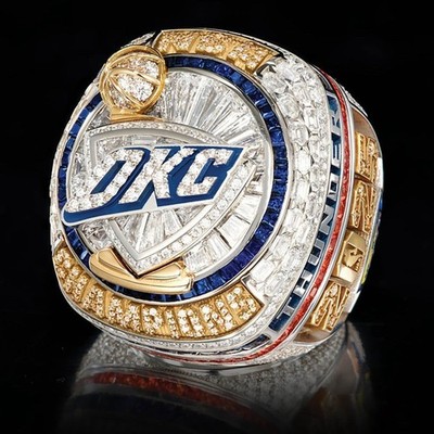 2025 NBA Oklahoma City Thunder Championship Ring Size 9-11-13