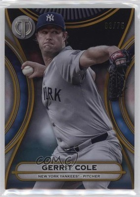 2025 Topps Tribute Gold 63/75 Gerrit Cole #71 v1x