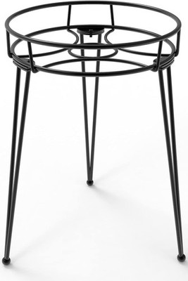 iLTreFlo Midcentury Modern Metal Potted Plant Stand 18.7 inches Tall Flower P...