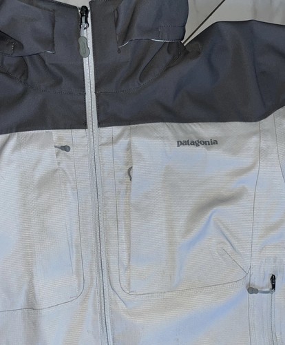 PATAGONIA Men’s Light Smoke Flash Ski Jacket Size Medium Gray / Fog #30800 - Picture 17 of 24