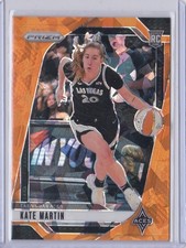 2024 Panini WNBA Orange Prizm RC Kate Martin #126 Las Vegas Aces - Valkyries
