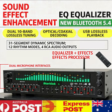 EQ Equalizer Music Spectrum Analysis 31 Band Graphic Equalizer Bluetooth 5.4