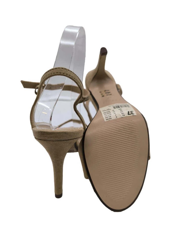 ESPRIT Sandalias de tacón alto Mujeres Sandalias de tacón Talla EU 37 marrón - Imagen 2 de 4