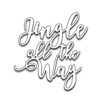 Penny Black Creative Stanzschablone - Jingle all the Way 51-257