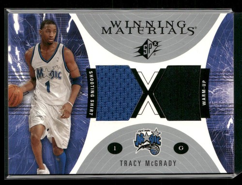 2003-04 SPx #WM37 Tracy McGrady Winning Materials - Picture 1 of 2
