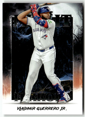 2025 Topps Holiday MLB No. NT-17 Vladimir Guerrero Jr. Night Terrors