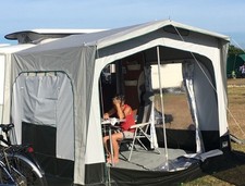 Full Awning Plus Extension Bedroom Annexe  To Fit Eriba 320 Caravan