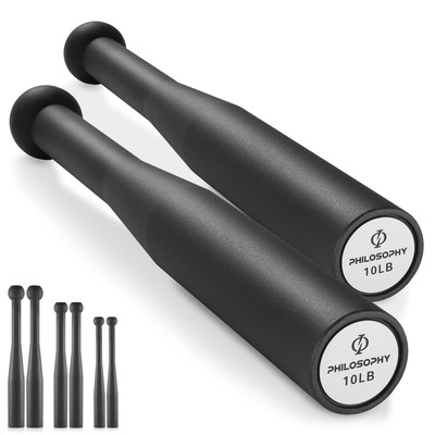 #ad Indian Clubs Pair Weighted Steel Exercise Club Bells Set $49.99